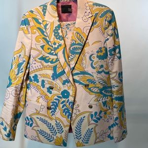 ASOS Pink Paisley Suit